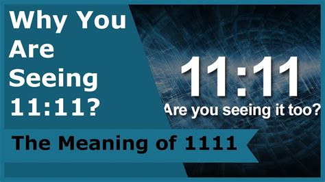 What happens if you see 11:11?