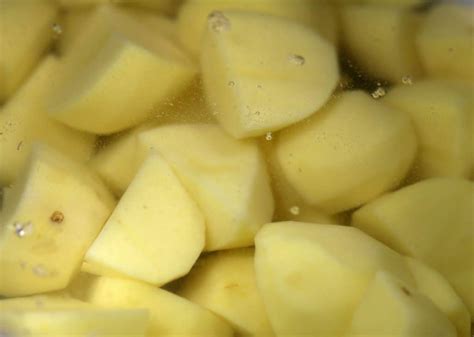 What happens if you soak potatoes for too long?