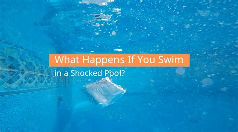 What happens if you swim in a pool with chemicals?
