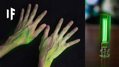 What happens if you touch tritium?