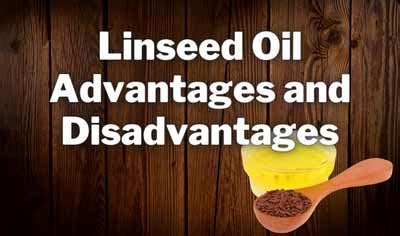 What happens if you use too much linseed oil?