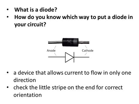 What happens if you wire a diode backwards?