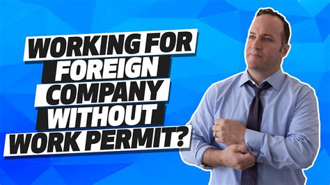 What happens if you work in the US without a permit?