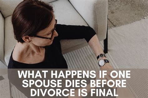 What happens if your ex husband dies?