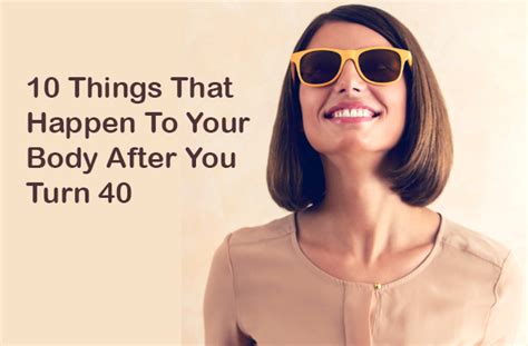 What happens in your mid 40s?
