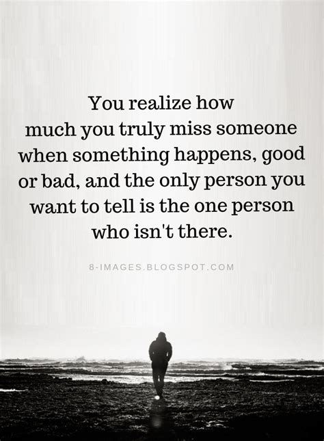 What happens psychologically when you miss someone?