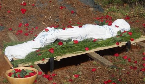 What happens to a body after 50 years in a coffin?