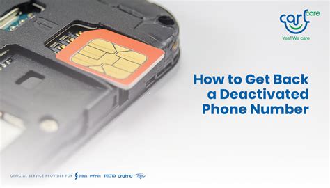 What happens to a deactivated phone number?