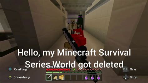 What happens to a deleted Minecraft world?