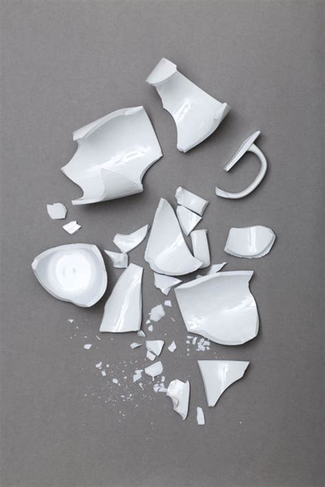 What happens to broken ceramics?