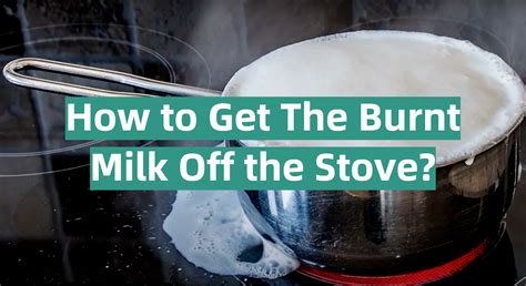 What happens to burnt milk?