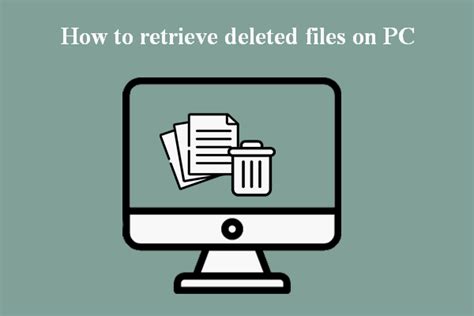 What happens to deleted files on PC?