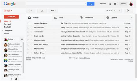 What happens to emails when Gmail is full?