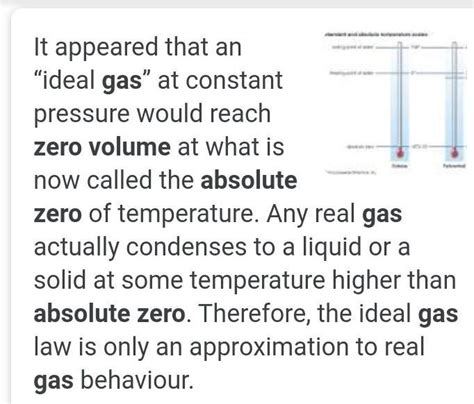 What happens to gas at 0 kelvin?