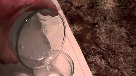 What happens to ice in rubbing alcohol?
