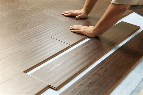 What happens to laminate flooring over time?