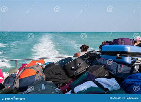 What happens to luggage on the ferry?