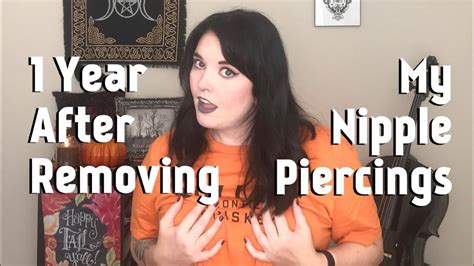 What happens to nipples after piercing?