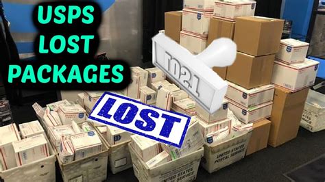 What happens when a lost package is found?