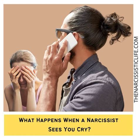 What happens when a narcissist cries?