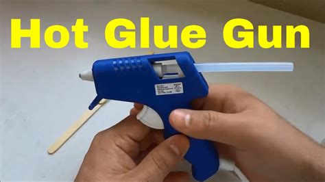 What happens when glue is heated?