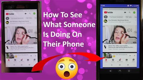 What happens when someone mirrors your phone?