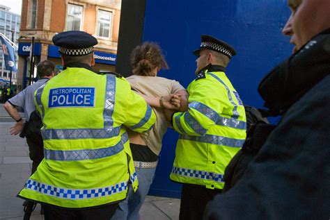 What happens when you are arrested in the UK?