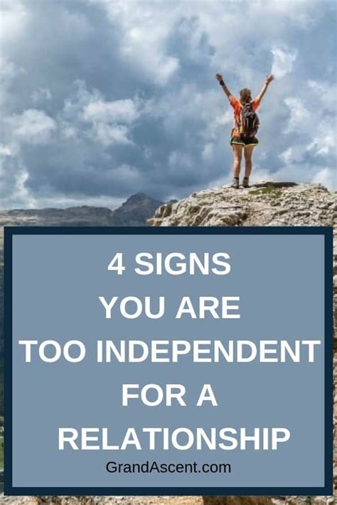 What happens when you are too independent?