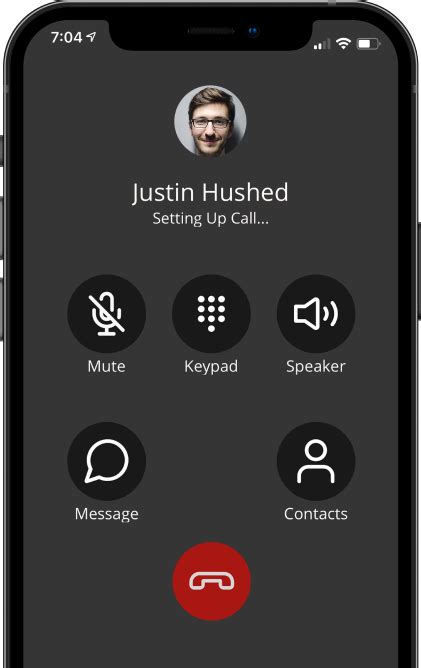 What happens when you call a hushed number?
