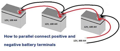 What happens when you connect the positive and negative terminals of a battery?