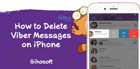 What happens when you delete Viber chat?