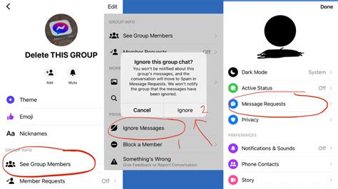 What happens when you delete a group?