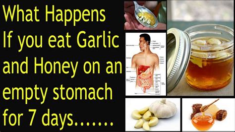What happens when you eat garlic on an empty stomach for 7 days?