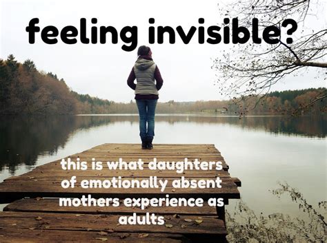 What happens when you have an emotionally absent mother?