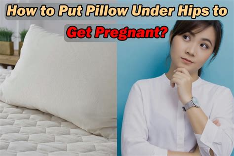What happens when you put a pillow under your hips?