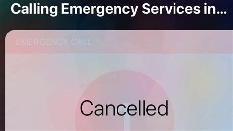 What happens when you say 999 to Siri?