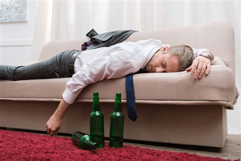 What happens when you sleep drunk?