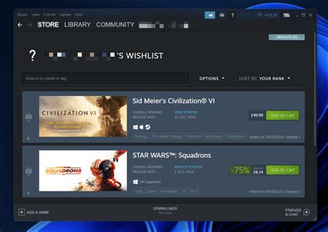 What happens when you wishlist on Steam?