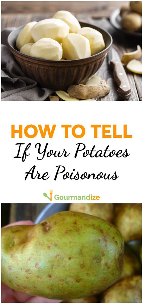 What helps food poisoning from potatoes?