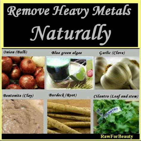 What herbs remove heavy metals?