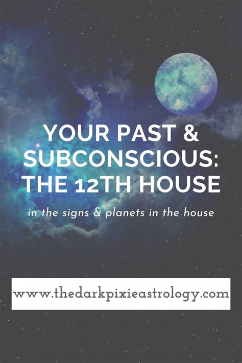 What house is subconscious in astrology?