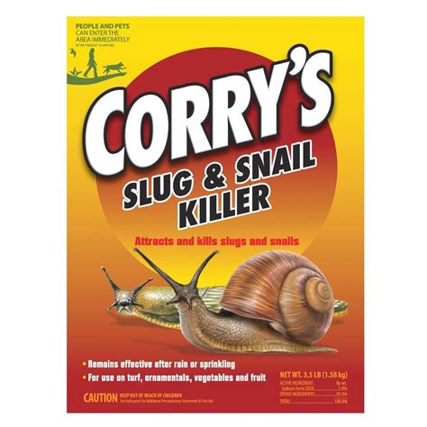 What household product kills slugs?