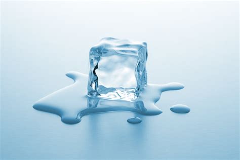 What ice cubes don't melt?