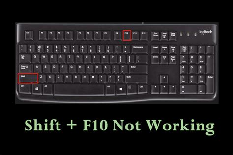 What if F10 is not working?