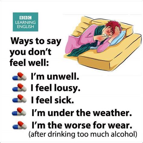 What if I don't feel well?