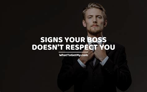 What if I don't respect my boss?