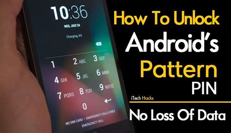 What if I forgot the pattern lock of my phone?