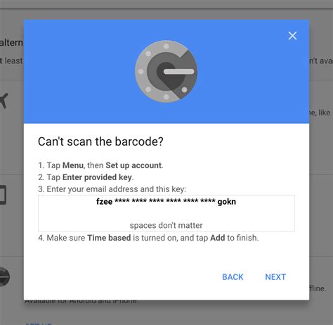 What if I lose my 2FA Google Authenticator?