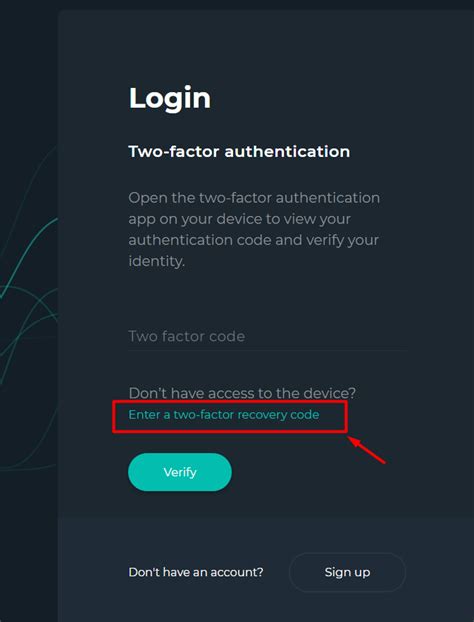 What if I lost my 2FA device?