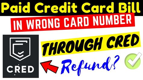 What if I paid the wrong credit card by mistake?